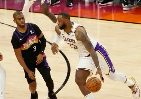 NBA季后赛：布克30分太阳大胜湖人拿下天王山