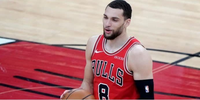 NBA常规赛回顾：约基奇准三双掘金加时险胜公牛